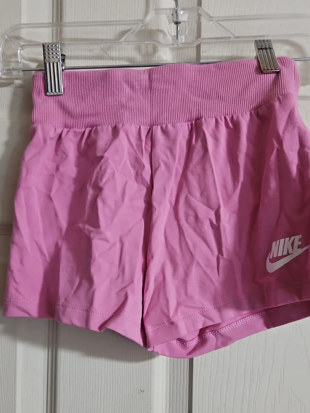 NIKE GIRLS MAGIC FLAMINGO (PINK) SHORTS: NEW WITH TAGS: SIZE 4